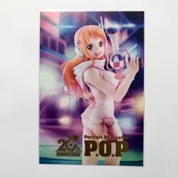 R541 Nami Japanese One Piece TV Animation 25th Anniversary Bromide YF15 - Image 1