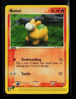Numel 69/97 Common Dragon Yuka Morii Non Holo Pokemon Card - Image 1