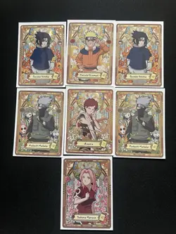 Naruto Kayou Series 1 And 2 English Card a collection - Image 1