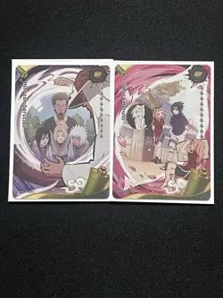 Naruto Kayou Series 1 And 2 English Card a collection - Image 2