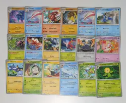 Pokemon Card Bulk Twilight Masquerade Pokemon TCG (Regular Finish) 550+ Cards - Image 2