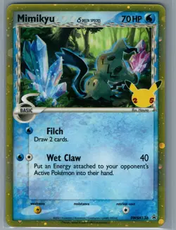 SWSH: Sword & Shield Promo Cards #SWSH136 Mimikyu (Delta Species) - Image 1