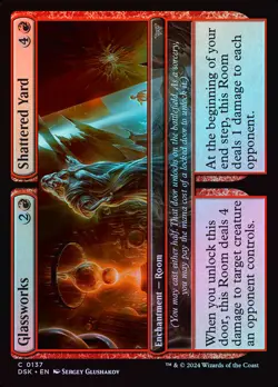 Glassworks // Shattered Yard - Foil - MTG Cards Shop - Image 1