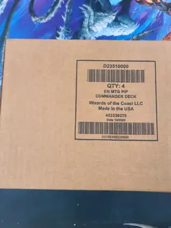Magic the Gathering Universes Beyond: Fallout Commander Deck Case 1 Of Each - Image 1