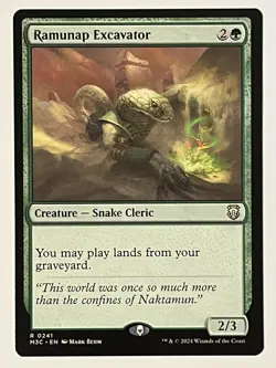 Ramunap Excavator Commander: Modern Horizons 3 Non-Foil MTG NM - Image 1