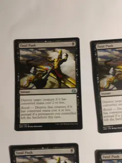 4 X Fatal Push - Aether Revolt: #57, Magic: The Gathering Nm C284 - Image 2