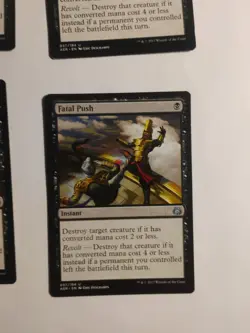 4 X Fatal Push - Aether Revolt: #57, Magic: The Gathering Nm C284 - Image 4