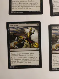 4 X Fatal Push - Aether Revolt: #57, Magic: The Gathering Nm C284 - Image 5