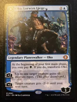 Oko, Lorwyn Liege / Oko, Shadowmoor Scion 0061 Mythic Lorwyn Eclipsed MTG - Image 1