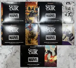 Magic The Gathering SPIDERMAN The Webslinger FOIL Bundle Secret Lair - Image 1