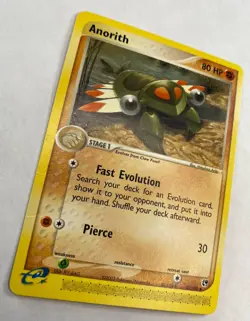 Anorith 27/100 E-series Sandstorm Non-holo MP/LP Vintage 2003 Pokemon TCG - Image 3