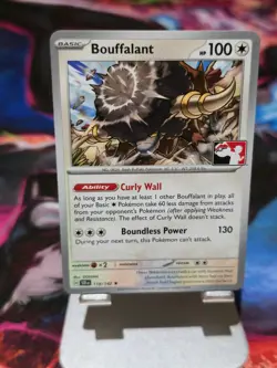 Bouffalant 119/142 Pokemon Play! Prize Pack Series 6/7 Non Holo - Image 1
