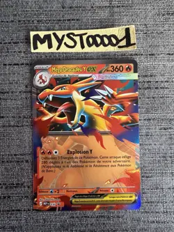 Carte Pokemon Mega-Dracaufeu Y EX Promo 030 MEP Mega Evolution Francais - Image 1