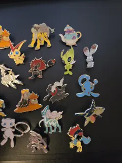Pokemon Pin Collection, 29 original Pins, Mimkyu, Psiana, Darkrai, Mew, Pikachu - Image 4