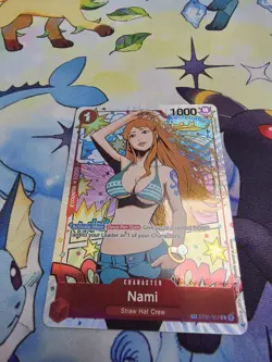 One Piece Card Game TCG Nami, ST01-007, English - Image 1