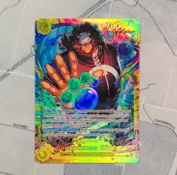 One Piece Card Game Bartholomew Kuma OP03-119 Holo 7000 Power - Image 1