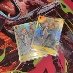 (2x NAMI SRs) One Piece EB-03 Nami EB03-053 - SR English Heroines Edition - Image 1