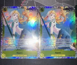 EB03-053 NAMI SR (LOT OF 2) Heroine’s Edition One Piece TCG ENGLISH NM - Image 1