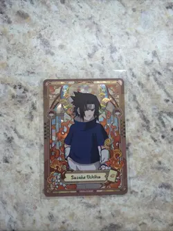 Sasuke Uchiha SPECIAL EDITION NRSA01-SP-002L5 Naruto Kayou Card (ENGLISH) - Image 1