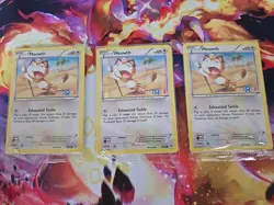 Pokemon Meowth Toys R US Promo Card 53/83 Sealed 3- 2 NM, 1 VG (SEE PICTURES) - Image 1