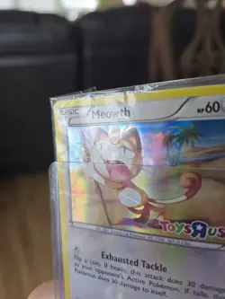 Pokemon Meowth Toys R US Promo Card 53/83 Sealed 3- 2 NM, 1 VG (SEE PICTURES) - Image 5