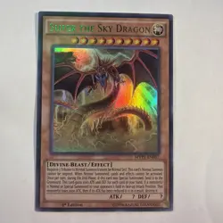 Yu-Gi-Oh Card - MVP1-EN057 - SLIFER THE SKY DRAGON (ultra rare holo) - NM/Mint - Image 1