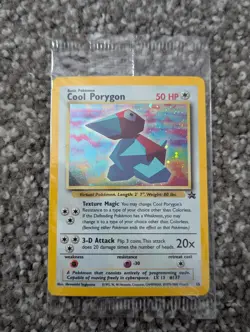 Cool Porygon SEALED 15/53 Pokemon TCG Promo Holo Vintage Card - Image 1