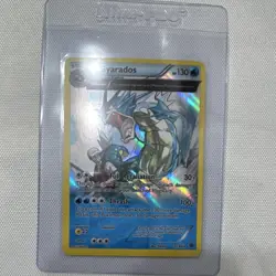 Pokemon Gyarados Stage 1 Holo Card 21/98 Water Type English 2015 - Image 1