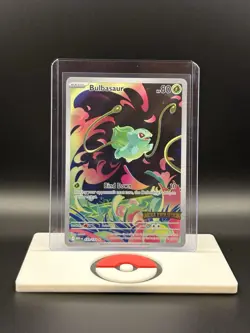 Bulbasaur Stamped Promo Card 133/132 Pokemon TCG Mega Evolution - Image 1