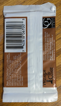 MTG - Revised Booster Pack - Magic the Gathering, Factory Sealed 1994 - Image 2