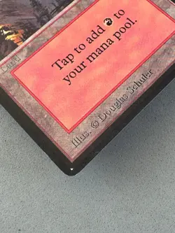 Mountain MTG Beta 297 (A)—Lightly Played Excellent—Vintage Magic the Gathering - Image 4