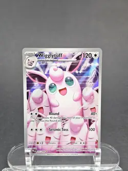 Wigglytuff 105/094 Holo Illustration Rare Phantasmal Flames Pokemon TCG NM - Image 1