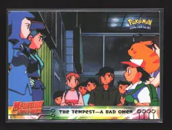 Pokemon Topps #15 The Tempest—a Bad Omen - Image 1