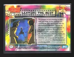 Pokemon Topps #4 Leaving the Nest Mewtwo Strikes Back - Image 2