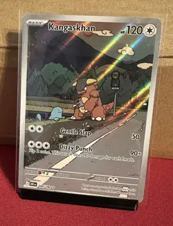 Kangaskhan 204/182 Illustration Rare Sv10: Destined Rivals - Pokemon Near Mint - Image 1