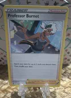 Pokemon TCG-Professor Burnett SWSH167 Black Star Promo - Image 1