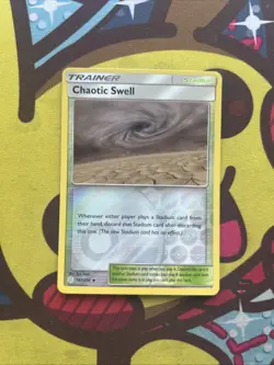 Pokemon Chaotic Swell 187/236 - SM Cosmic Eclipse - Expanded GLC - Reverse Holo - Image 1