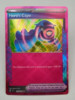 2024 Pokemon Scarlet & Violet Temporal Forces Hero's Cape #152/162 - Image 1