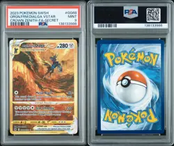 Pokemon Origin Forme Dialga VSTAR GG68/GG70 Crown Zenith PSA 9 Mint - Image 3