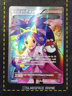 2013 POKEMON B&W PLASMA BLAST #101 FULL ART/IRIS - Image 1