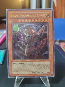 Arcanite Magician/Assault Mode (UTR) CRMS-EN021 Unlimited Ultimate Rare Yugioh - Image 1