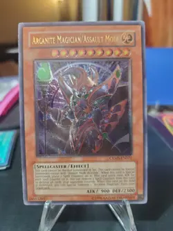 Arcanite Magician/Assault Mode (UTR) CRMS-EN021 Unlimited Ultimate Rare Yugioh - Image 2