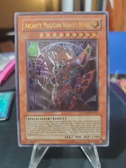 Arcanite Magician/Assault Mode (UTR) CRMS-EN021 Unlimited Ultimate Rare Yugioh - Image 3