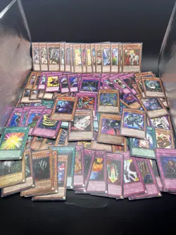 105 LOT Vintage Yugioh Card Collection 1996 - Image 1