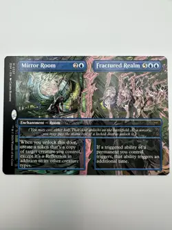 MTG Mirror Room Fractured Realm (Borderless) Duskmourn: House of Horror Regular - Image 1