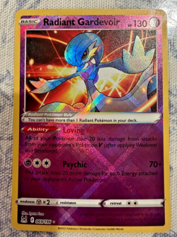 Pokemon TCG Radiant Gardevoir 069/196 Swsh11: Lost Origin Holo - Image 1