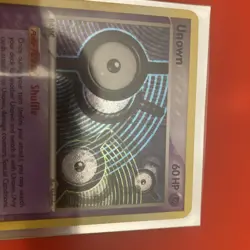 Pokemon - Rare HOLO Foil Unown I/28 Hidden Power EX Unseen Forces - Image 2