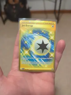 Pokemon TCG Jet Energy 252/191 Sv: Surging Sparks Hyper Rare - Image 1