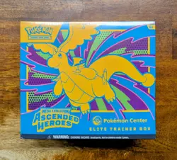 Pokemon TCG Mega Evolution Ascended Heroes ETB Pokemon Center Factory Sealed - Image 1