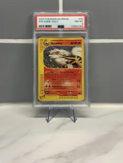 Pokemon - Arcanine Holo - H2/H32 - Skyridge - PSA 8 - NM-MT - New Cert - Image 1